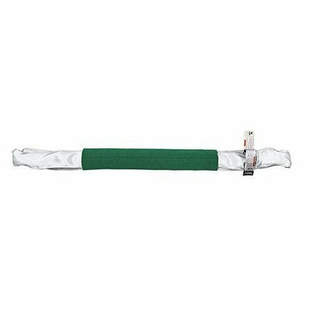HSI Eye and Eye Round Slings, 15 ft L, White SP1680EE-15
